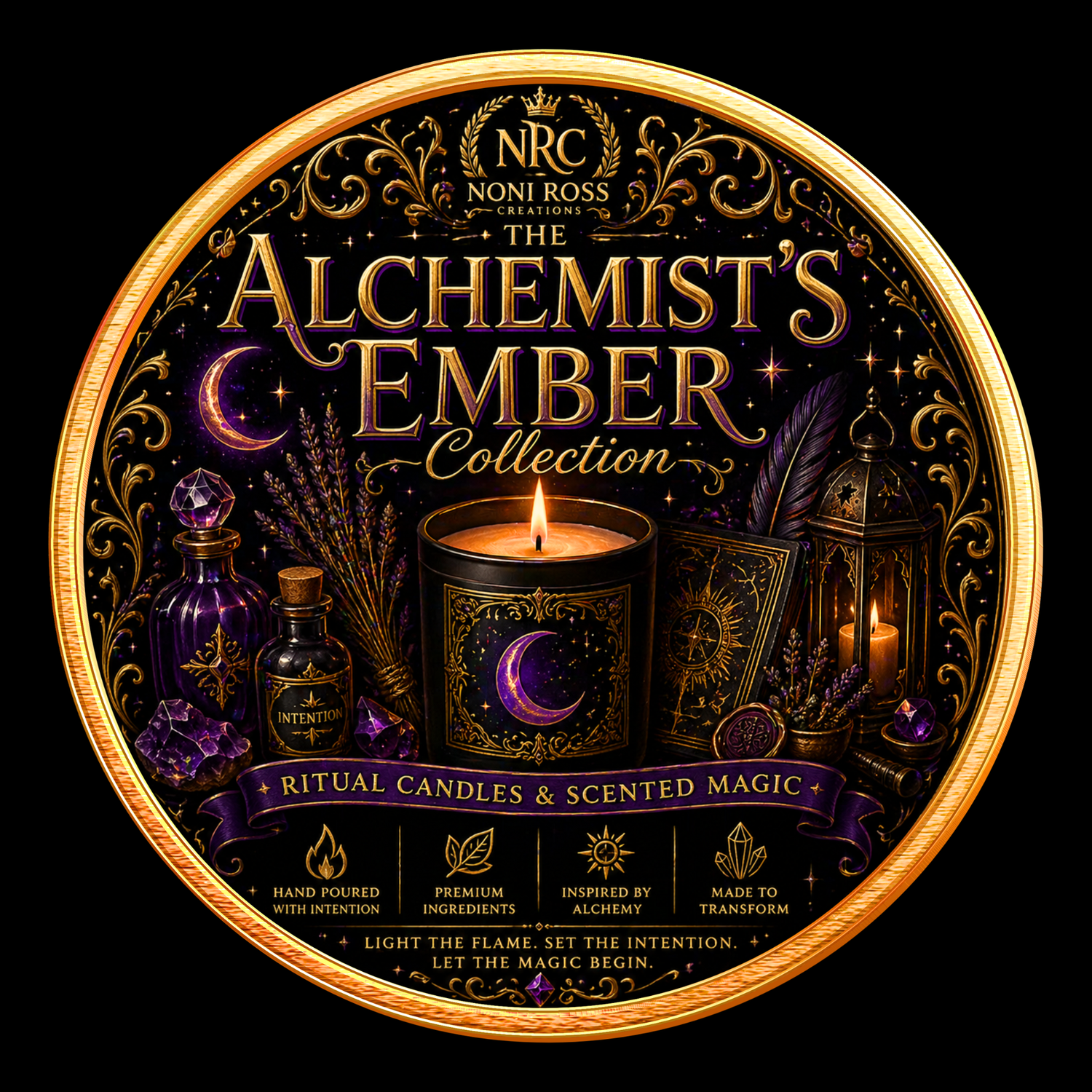 The Alchemist’s Ember Collection | Noni Ross Creations