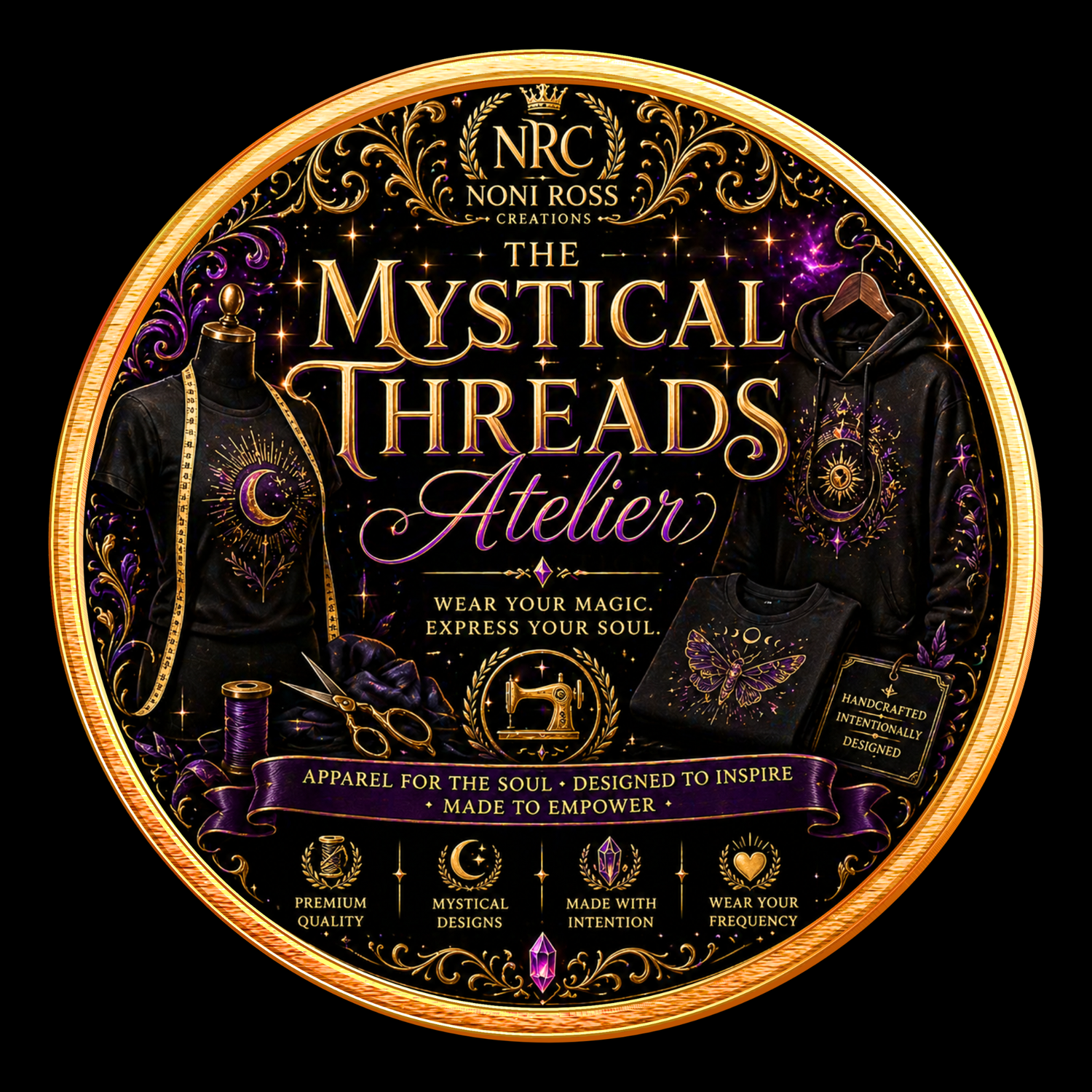 The Mystical Threads Atelier Collection | Noni Ross Creations