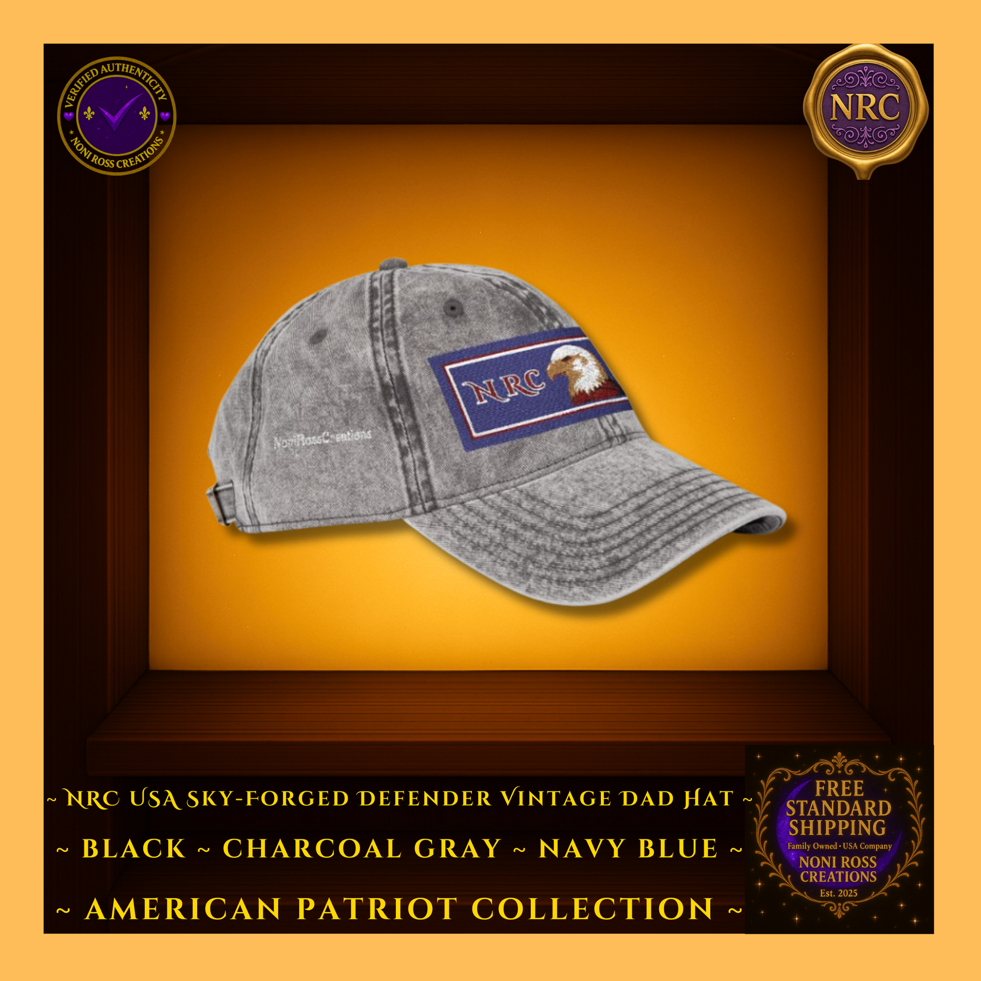 Gold Cubby | Charcoal Gray | Lifestyle – Hat Worn – Classic Vintage Casual Look