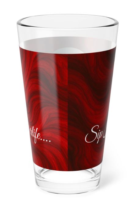 BOO Crew Phantom Pour Highball Glass 16oz Ghost Drinkware | Noni Ross Creations