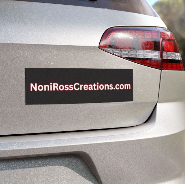 Business car magnet on vehicle door featuring website name for small business marketing and branding visibility