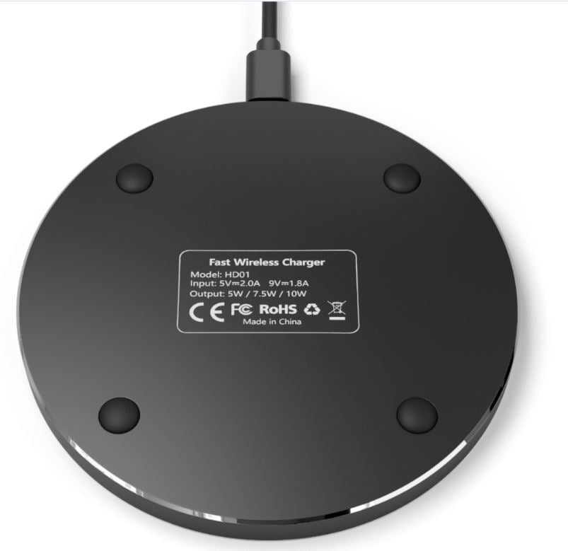 Eternal Royals September Wireless Charger | Gothic Skeleton Couple Qi Charging Pad | Dark Fantasy Desk Decor | Celestial Phone Charger